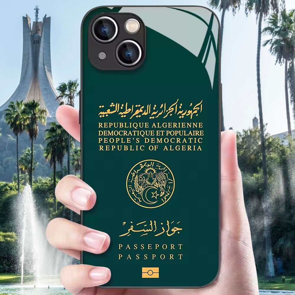 Algérie Coque de Téléphone Passeport