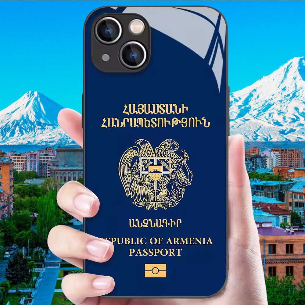 Arménie Coque de Téléphone Passeport