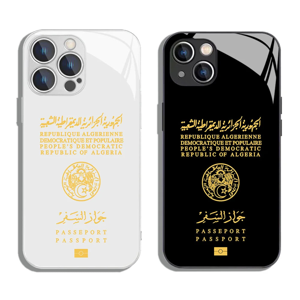 Algérie Coque de Téléphone Passeport