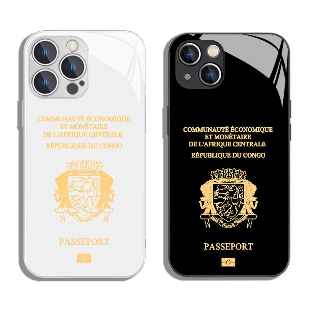 Congo Coque de Téléphone Passeport